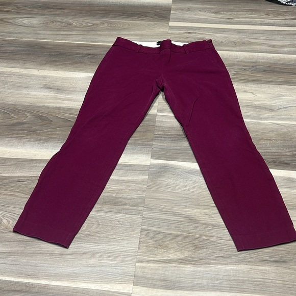 🏁 J. crew black label minni Capri length pants size 2 - Picture 2 of 8